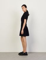 Robe courte en tweed