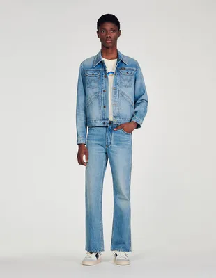 Blouson délavé SANDROxWRANGLER