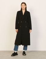 Manteau long en laine
