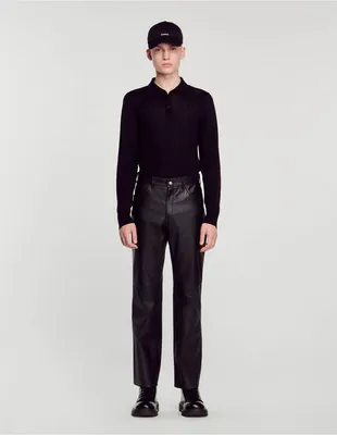 Polo en maille fine