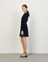 Robe à pressions et ceinture smockée