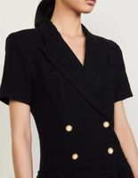 Robe courte en tweed