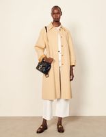 Trench ceinturé en coton