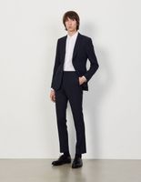 Pantalon de costume en laine vierge