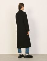 Manteau long en laine