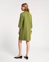 Annie Merino Wool Midi Dress