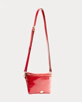 Billie Sling Crinkled Leather Red