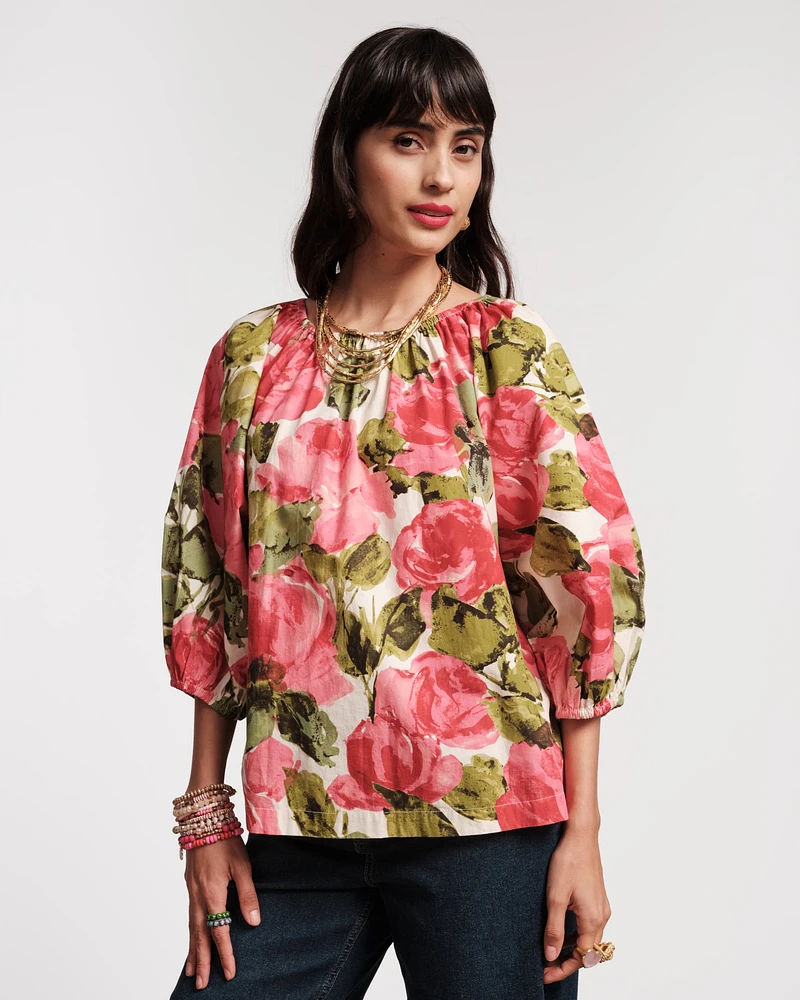 Bliss Top Pretty Peonies