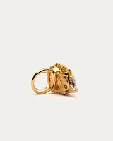 Hedgehog Ring Gold