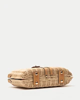 The Holland Satchel Wicker Natural/Natural OS