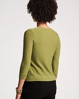 Rachel Knit Top Celery