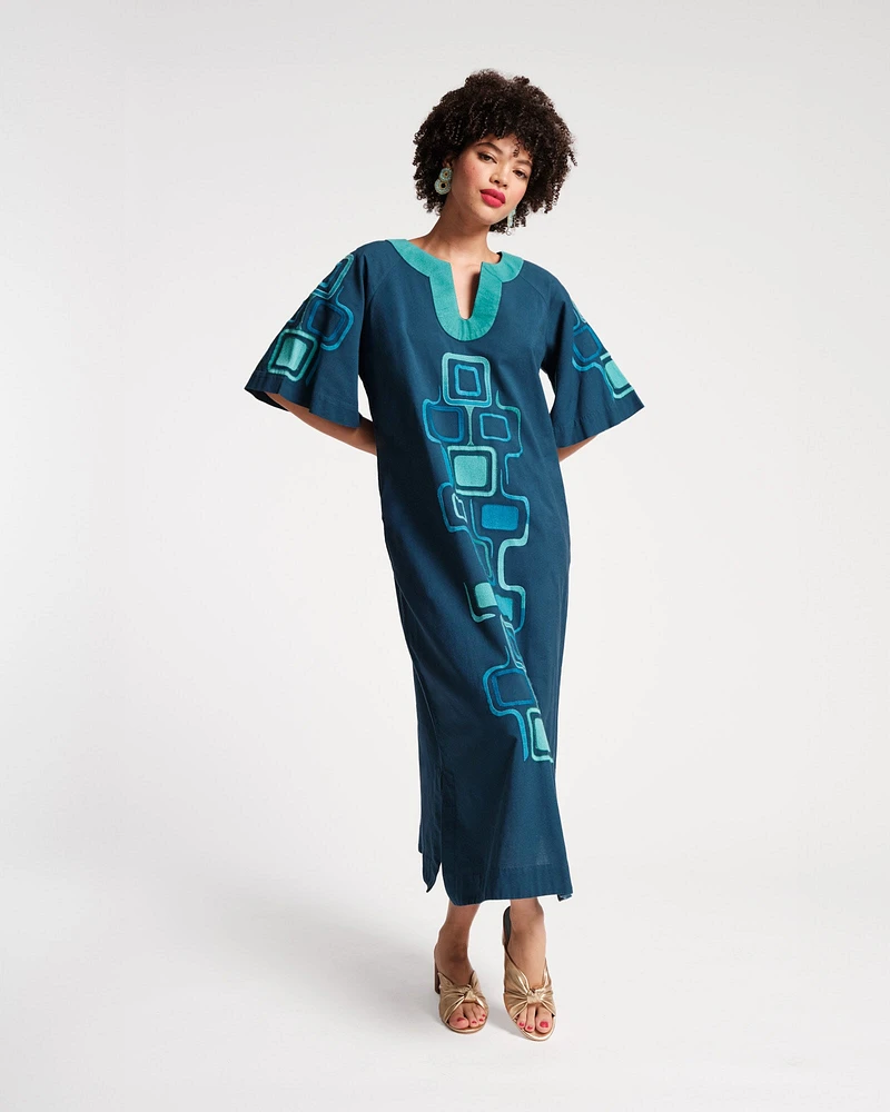 Charming Caftan Maxi Jetson Print