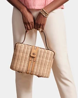 The Holland Satchel Wicker Natural/Natural OS