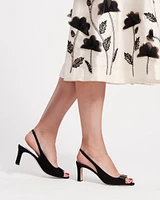 Reese Bow Slingback Heel