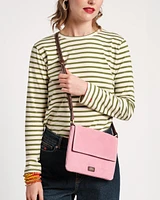 Maggie Suede Crossbody Bag