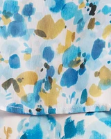 Mini Cape Dress Pocket Full of Posies
