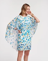 Mini Cape Dress Pocket Full of Posies