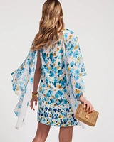 Mini Cape Dress Pocket Full of Posies