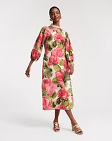 Minnow Maxi Dress Pretty Peonies