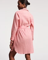 Perfect Shirtdress Puckered Stripe