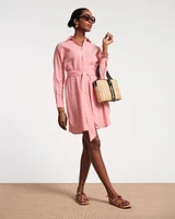 Perfect Shirtdress Puckered Stripe