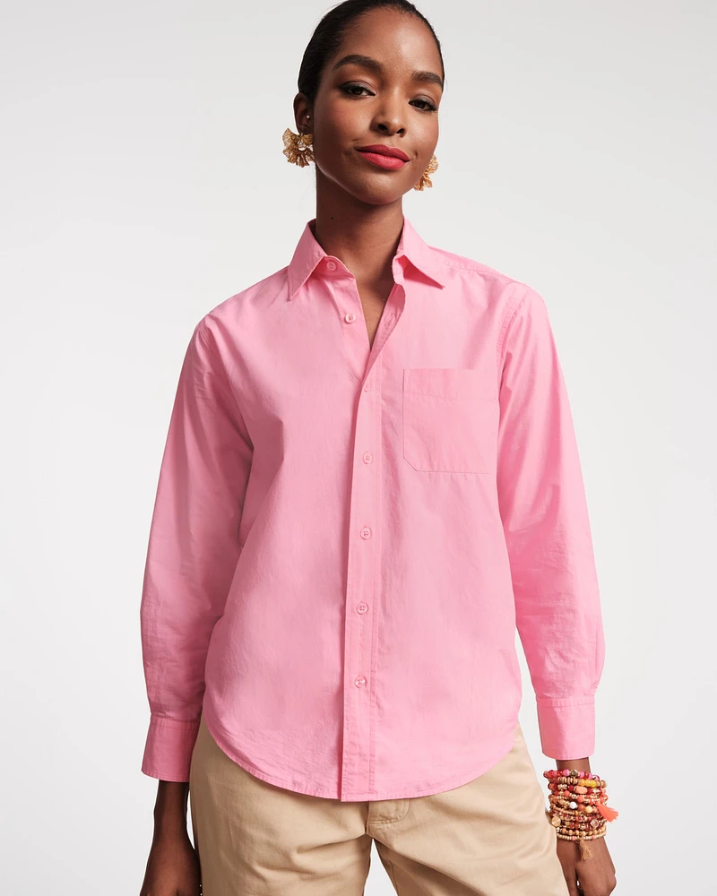 Perfect Button Down Pink