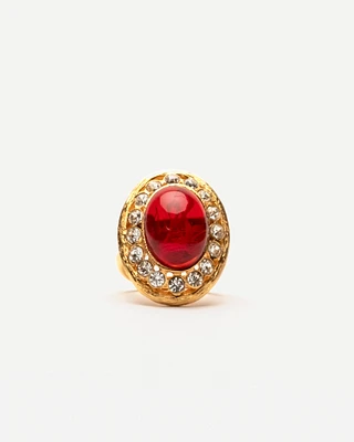 Ruby Cabochon Ring