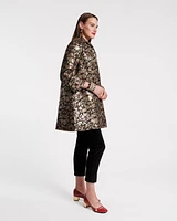 Cornelia Swing Jacket Winter Anemone Jacquard