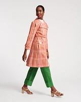 Jacqueline Coat Candy Ribbon Plaid