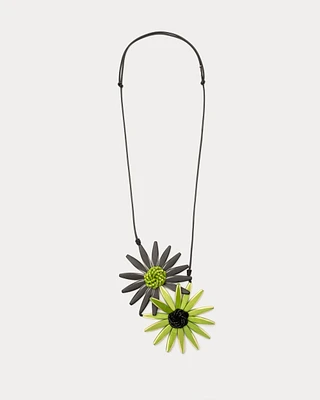 Amaya Double Flower Necklace