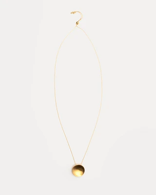 Sol Statement Pendant Necklace Gold