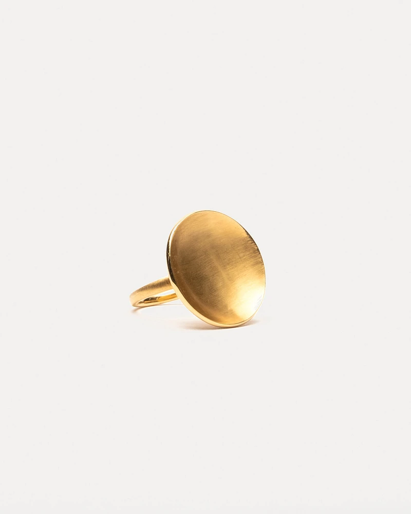 Sol Statement Ring Gold