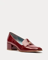 Twiggy Loafer Heel Soft Patent Red