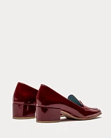 Twiggy Loafer Heel Soft Patent Red