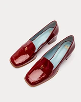 Twiggy Loafer Heel Soft Patent Red