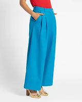 Bossy Pant Wool Turquoise