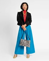 Bossy Pant Wool Turquoise