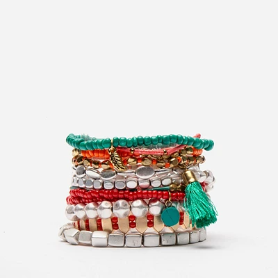 Santa Fe Stacked Bracelet