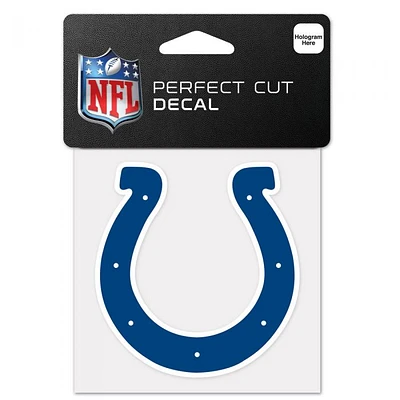 Indianapolis Colts Perfect Cut Colour Decal 4" x 4"