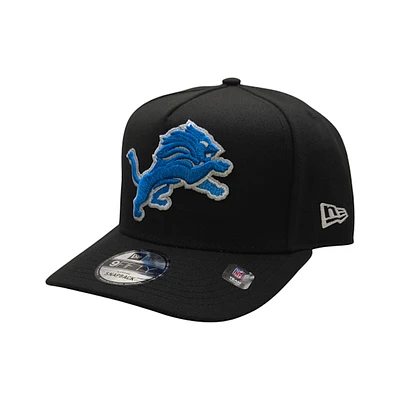 Detroit Lions Black Team Color 9Fifty A-Frame