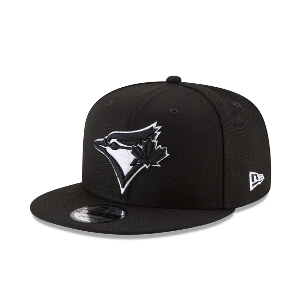 Toronto Blue Jays Black with White Outline 59Fifty