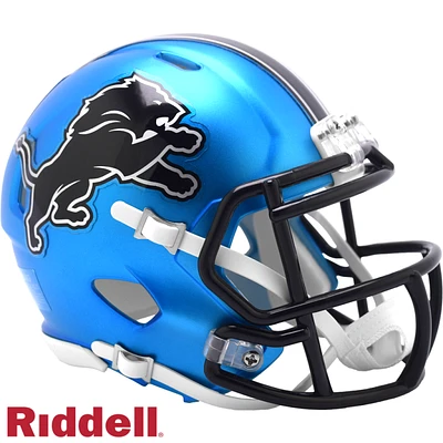 Detroit Lions 2024 Motor City Muscle On Field Alternate Speed Mini Helmet