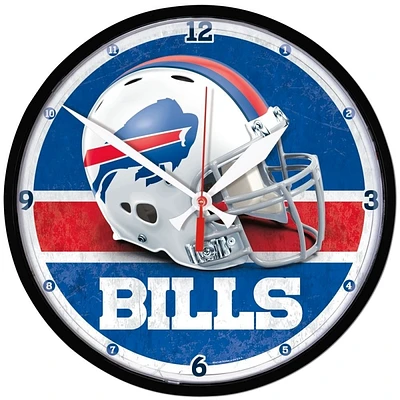 Buffalo Bills Round Wall Clock 12.75"