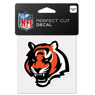 Cincinnati Bengals Perfect Cut Colour Decal 4" x 4"