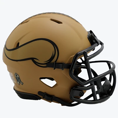 Minnesota Vikings Salute to Service Speed Mini Helmet