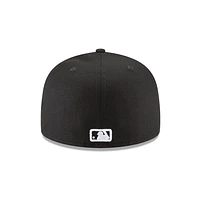 Chicago Cubs Black and White 59Fifty
