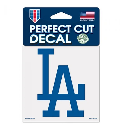 Los Angeles Dodgers Perfect Cut Colour Decal 4" x 4"