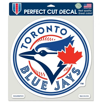 Toronto Blue Jays Primary Logo Perfect Cut Colour Decal 8" x 8"