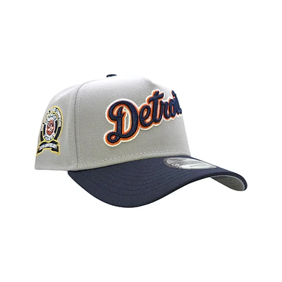 Detroit Tigers Grey and Navy 1968 World Series Patch 9Forty A-Frame