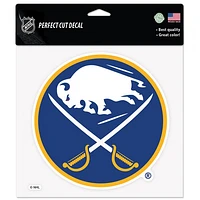 Buffalo Sabres Perfect Cut Colour Decal 8" x 8"